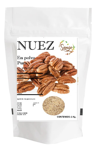 5 Kg De Harina De Nuez O Nuez Pecana En Polvo Pura