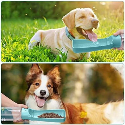 Botella De Agua De Perro Plegable Aikids Dispensador De 19 |