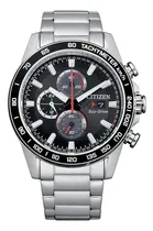 Comprar Reloj Hombre Citizen Crono Ca0780-87e Eco Drive Agente Of M Color De La Malla Acero Inoxidable Color Del Bisel Negro Color Del Fondo Negro