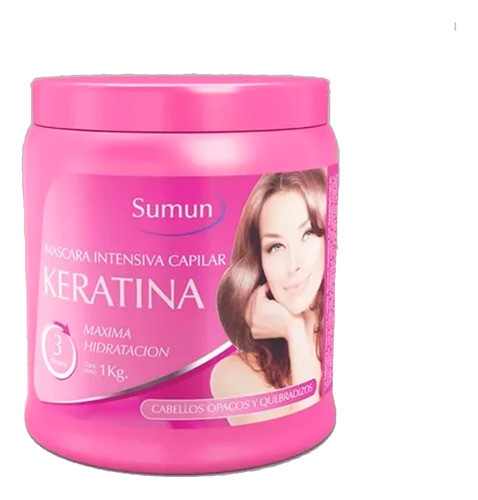 Sumun Mascara Capilar Intensiva Keratina 1 Kilo