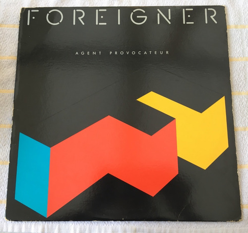 Foreigner - Agent Provocateur - Lp Vinilo - Printed In Usa