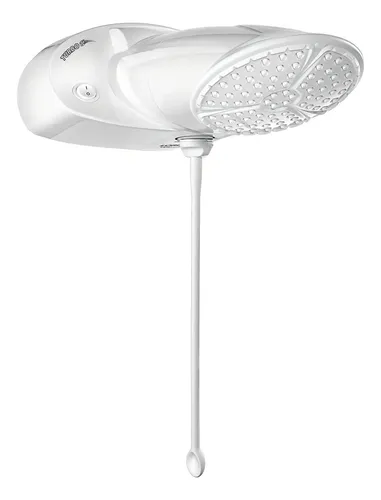 Chuveiro elétrico de parede Lorenzetti Top Jet Turbo Eletrônica branco 5.500W