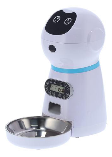 2025 Alimentador Automático For Mascotas Con Forma De Robot