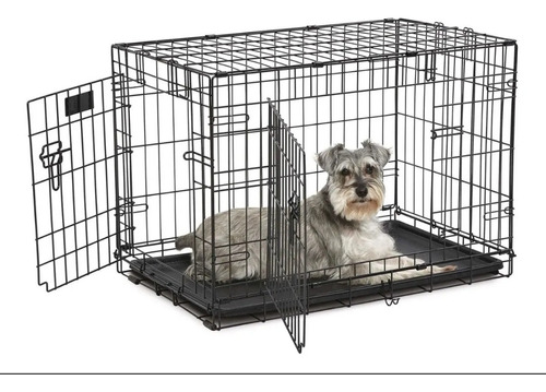 Jaula Metal Kennel Corral Plegable Perro Gato Mascotas