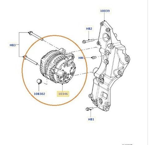 Alternador Freelander 2 Diesel