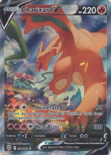 Pokemon Tcg - S & S - Brilliant Stars - Charizard V 154/172