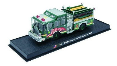 E-one Cyclone Ii Pumper Fire Truck Diecast 1:64 Model 0902p