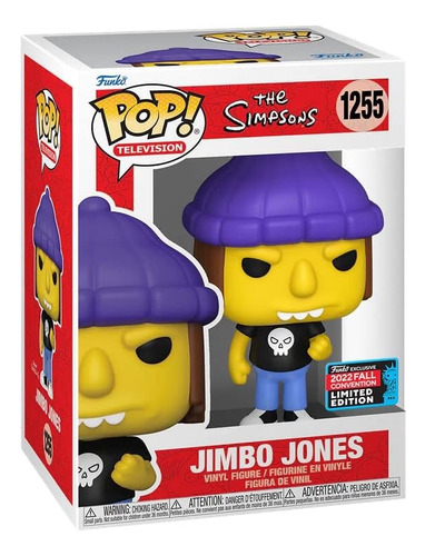  Funko Pop! Television: The Simpsons - Jimbo Jones (1255)