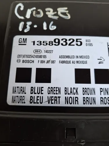 Computador O Modulo De Carroceria Bcm Chevrolet Cruze 13-16 (Usado)
