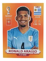 Comprar Figurita Ronald Araujo Album Qatar 2022