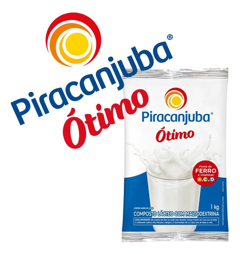Composto Lácteo Com Maltodextrina Piracanjuba Ótimo 10kg