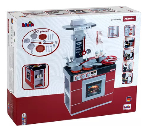 Cocinita Infantil Equipada Compacta Y Con Accesorios Klein