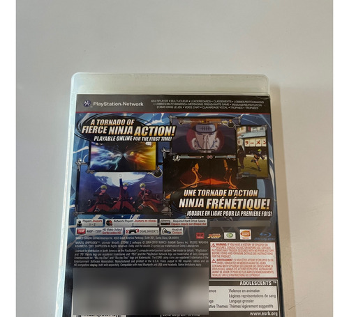 Jogo Naruto Shippuden Ultimate Ninja Storm 2 Ps3 Original (Recondicionado)