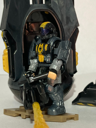 Mega Construx Halo Flood Hunter Drop Pod Odst Original 1 Flood Hunter Drop Pod Odst (Usado)