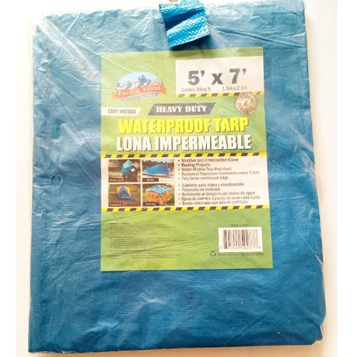 Cobertor De Lona Impermeable De 1.5 X 2,1 Mts.