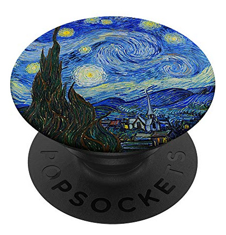 Regalos Van Gogh Noche Estrellada Pintores #2 Popsockets: