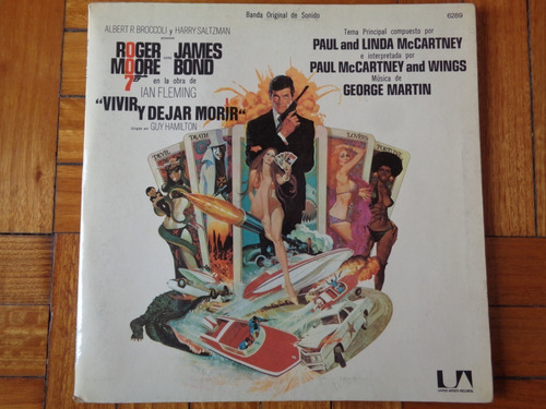 Beatles Paul Mccartney James Bond Vivir Y Dejar Mor Vinilo R