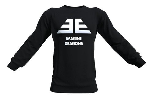 Polerón Imagine Dragons, Logo,  Algodón 100%