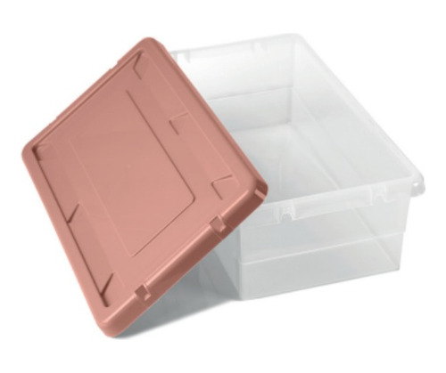 Caja Organizadora De Zapatos Plastica X3unid Apilables 38x22