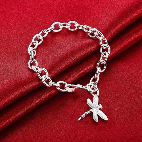 Pulsera Bañada En Plata 925