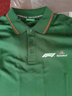 Playera Oficial Heineken Fórmula 1 Talla M