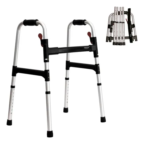 Andador Para Idoso Adulto Ortopédico Dobrável Mercur 130kg