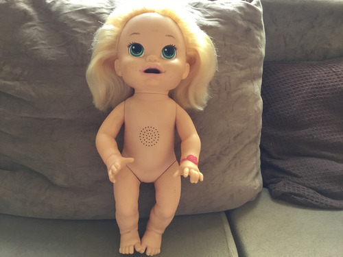 Boneca Baby Alive Rosto Silicone Para Restauração. (Usado)
