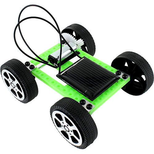 Kit De Construcción De Ciencia Stem Diy Para Microcoche Sola