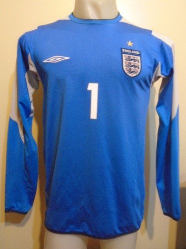 Camiseta Arquero Inglaterra Euro Portugal 2004 James #1