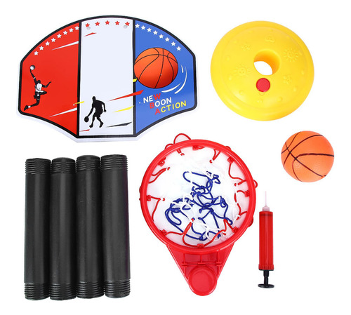 Set De Baloncesto Ajustable, Miniatura Portátil, De Juguete