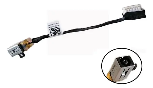Conector De Corriente DC Para Dell Inspiron 15 3593 - Modelos DC301012300, 0228R6, 228R6 - Color Negro - Garantía 6 Meses