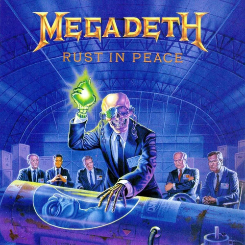 Megadeth - Rust In Peace - Novo CD fechado. Faixas bônus