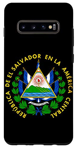 Funda Para Galaxy S10+ El Salvador Flag Plastico