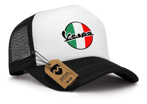 Gorra Vespa Italia Motorsports - Mapuer Remeras