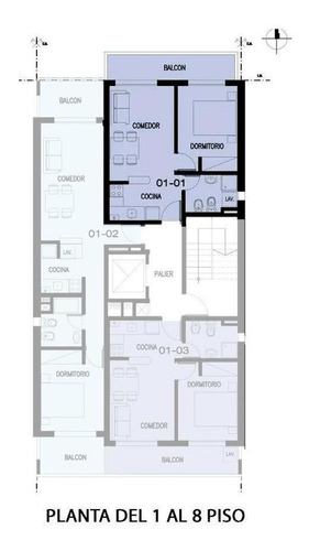 Imagen 2 de 11 de Juan Jose Paso 1200 - 1 Dormitorio En Venta En Rosario