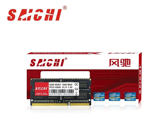 Imagen 4 de 5 de Memoria Ram Ddr3 Sodimm 8gb 1600mhz Nb3-12800 1.35v