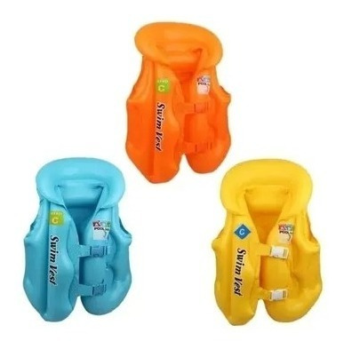 Flotador Inflable Para Niños O Chaleco Salvavidas 2 Pack