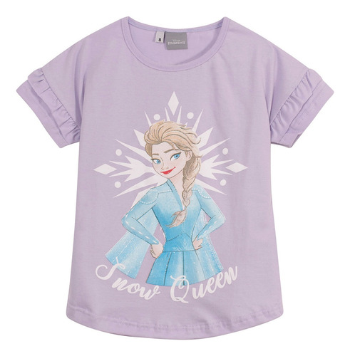 Remera Frozen - Manga Corta - Lic. Original Disney