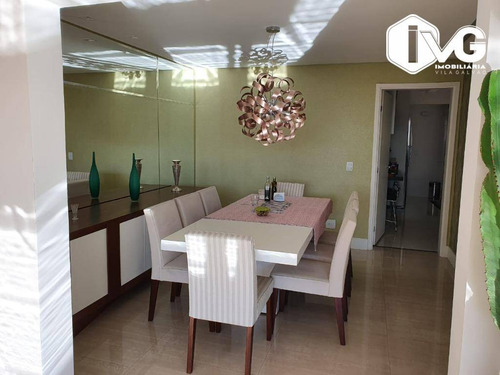 Imagem 4 de 18 de Apartamento À Venda, 182 M² Por R$ 1.500.000,01 - Vila Rosália - Guarulhos/sp - Ap2455