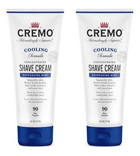 Cremo Bar Grade Crema De Afeitar Refrescante, Asombrosamente