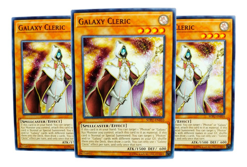 Yugi-oh! Galaxy Cleric Sofu-en010 Común