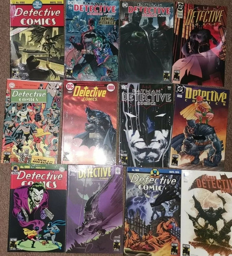 Detective Comics Batman #1000 12 Variantes En Español.