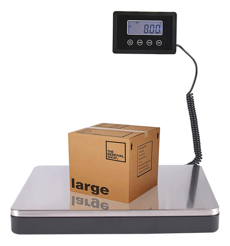 Balanza Postal Con Plataforma De Acero Inoxidable, 400lb ...