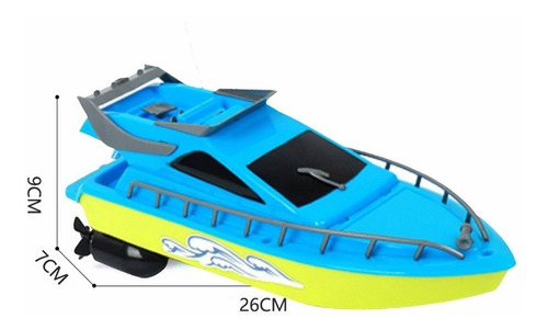 10 Pulgadas Rc Barco Radio Control Remoto Rtr Eléctrico Dual