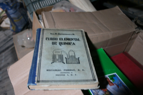 Curso Elemental De Quimica , Ing. A. Dominguez  , Año 1966