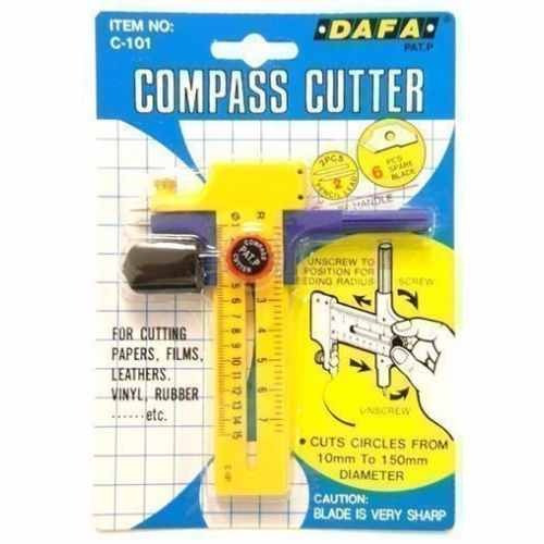 Cutter Dafa Compas De Corte Cortar Círculos Hasta 15cm