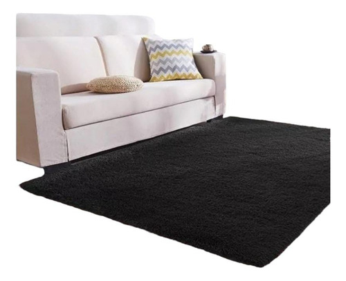 Bajada De Cama Alfombra Living Peluda 180x200 Lisas