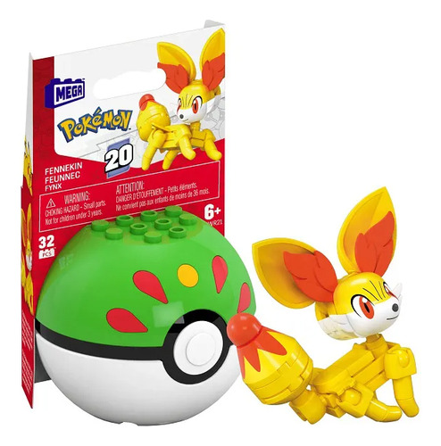 Mega Contrux Pokemon Pokebolas Mattel Fpm00