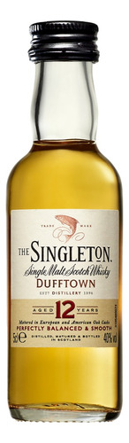The Singleton Single Malt 12 anos Single Malt Whisky Escocês Single Malt 12 anos Reino Unido 50 mL