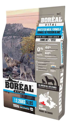 Boreal Vital Perro Pescado Blanco 11,3 Kg